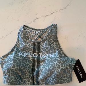 NWT Peleton cheetah sports bra size Small